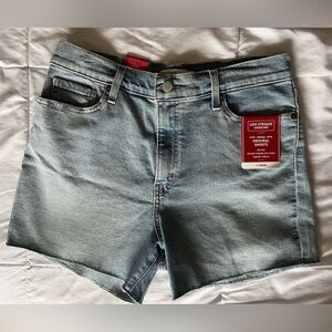 Levi's Light Blue Denim Shorts